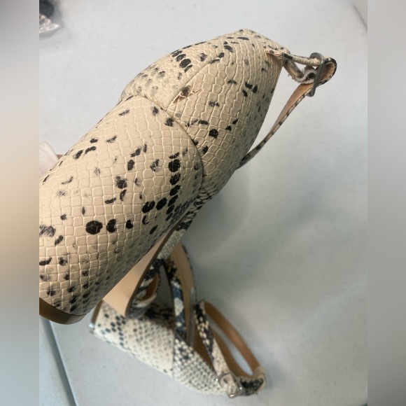Steve Madden Minra Snake Skin Heels sandals - Picture 14 of 16